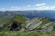 62 Scendiamo la cresta verso il Colombarolo